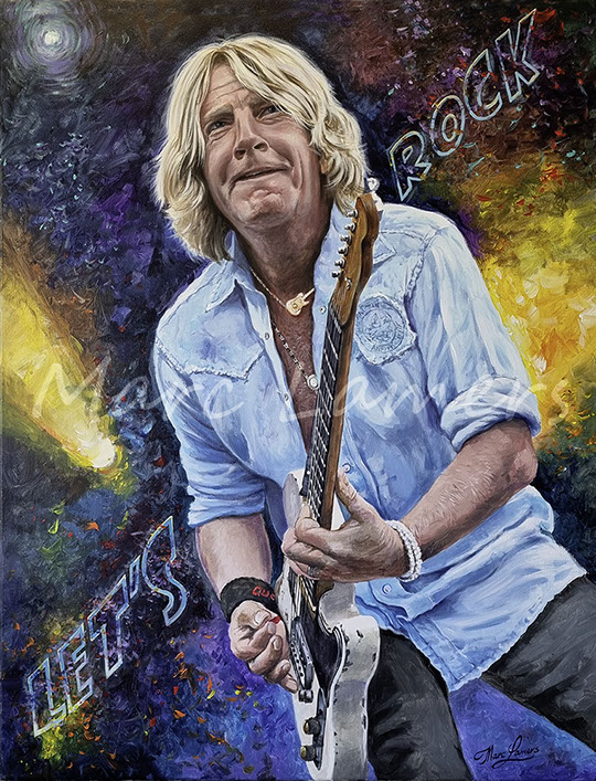 Rick Parfitt Status Quo poster