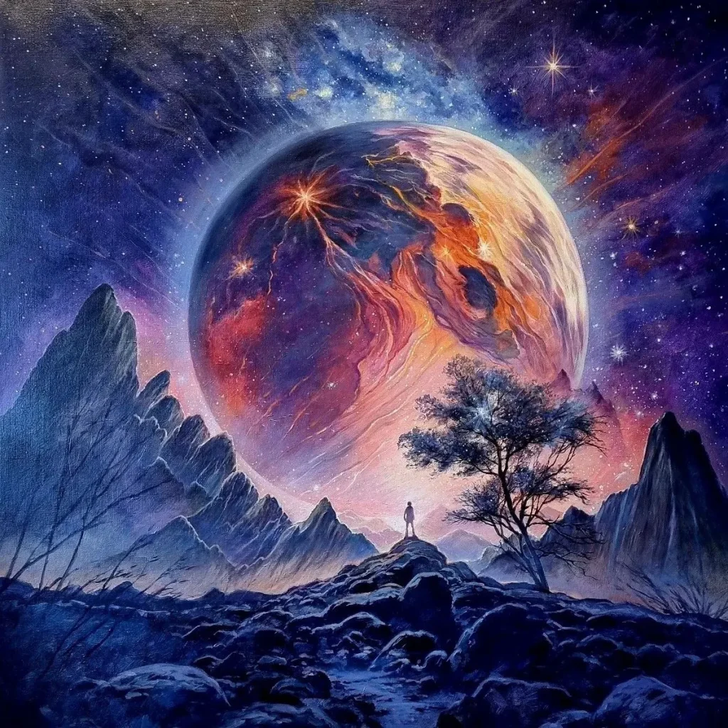 Marc Lamers Kunstschilder Last Frontier 100x100 cm