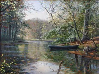 Marc Lamers Kunstschilder Lente 50x70 cm